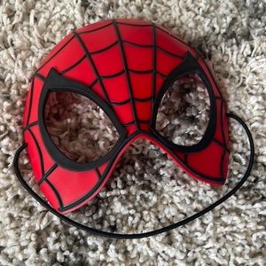 Spiderman mask. Have two available. One per purchase. Sold separately.